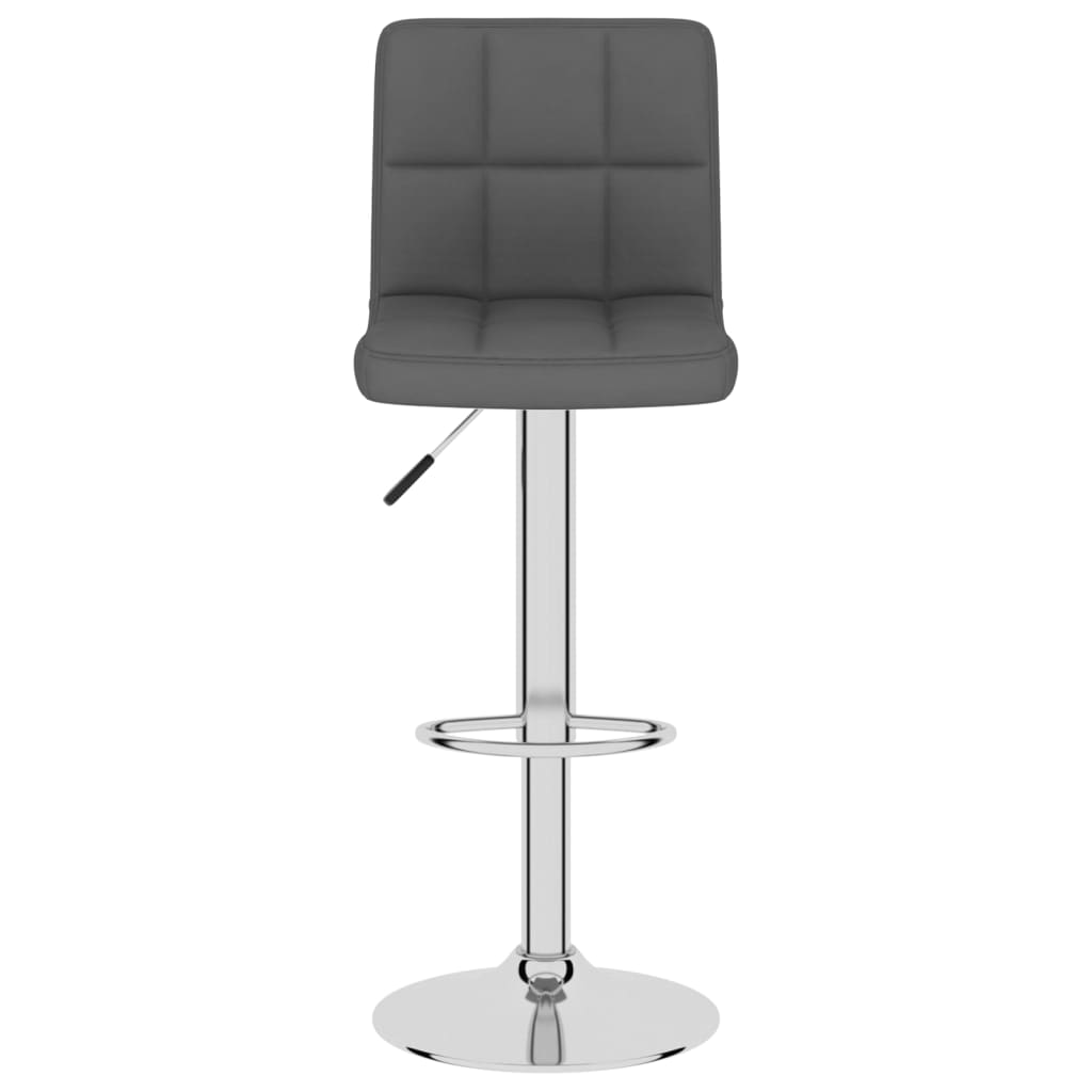 Barhocker Dunkelgrau Stoff