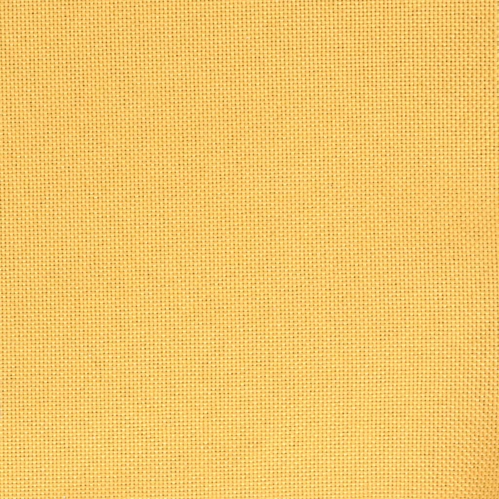 Bar stool mustard yellow fabric