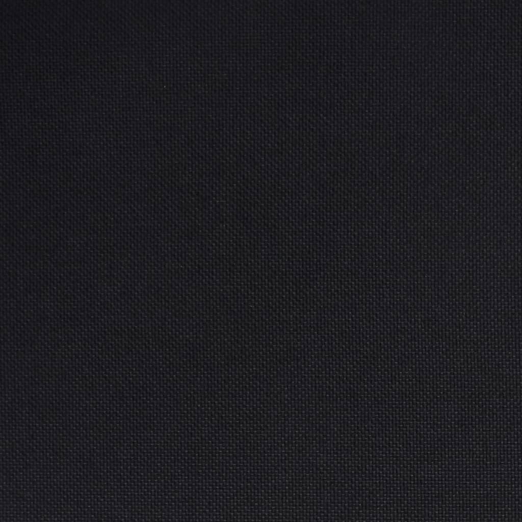 Bar stool black fabric