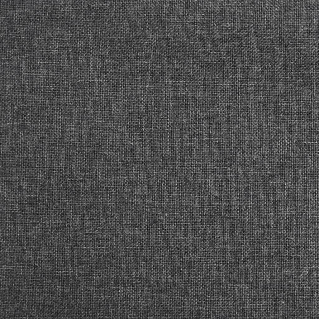Barhocker Dunkelgrau Stoff