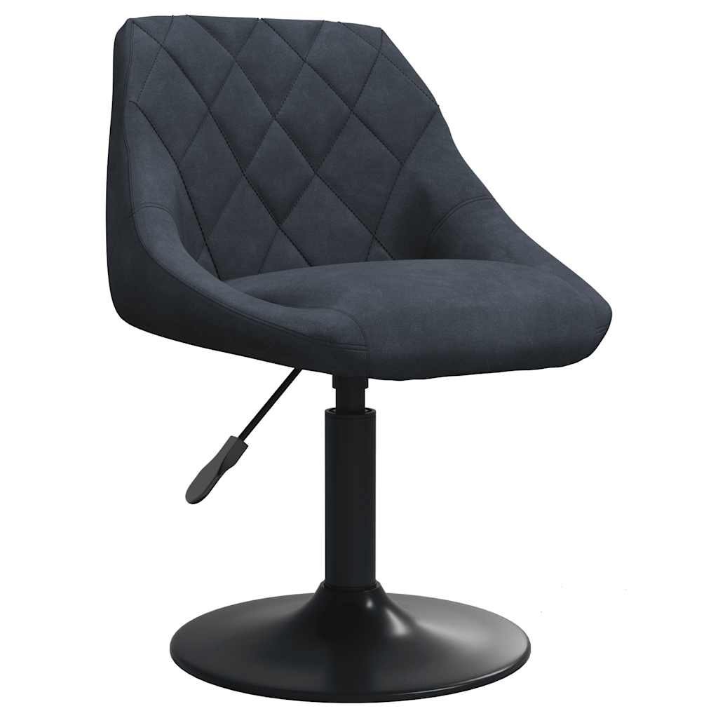 Barhocker Dunkelgrau Samt