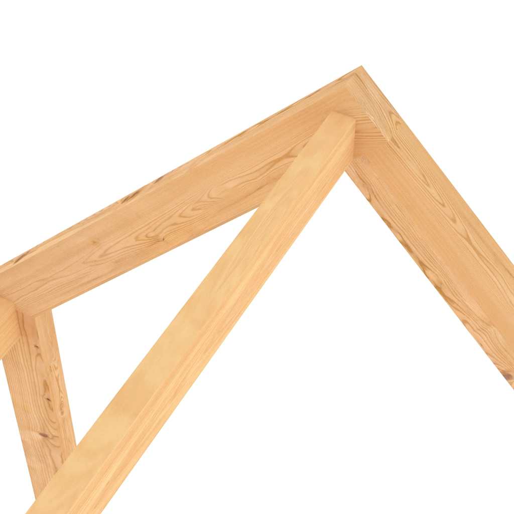 Children's bed with drawers, solid pine wood, 90x200 cm