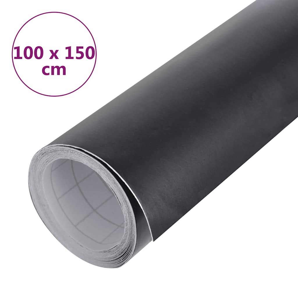 Car film matt black 100x150 cm