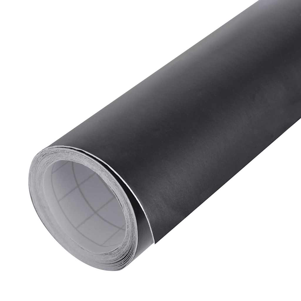 Car films 2 pieces matt black 100x150 cm + 50x150 cm