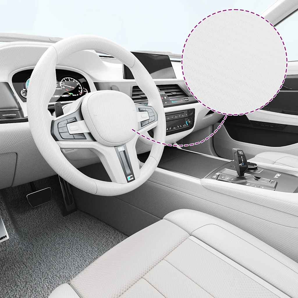 Car foils 2 pcs. 3D white 100x150 cm