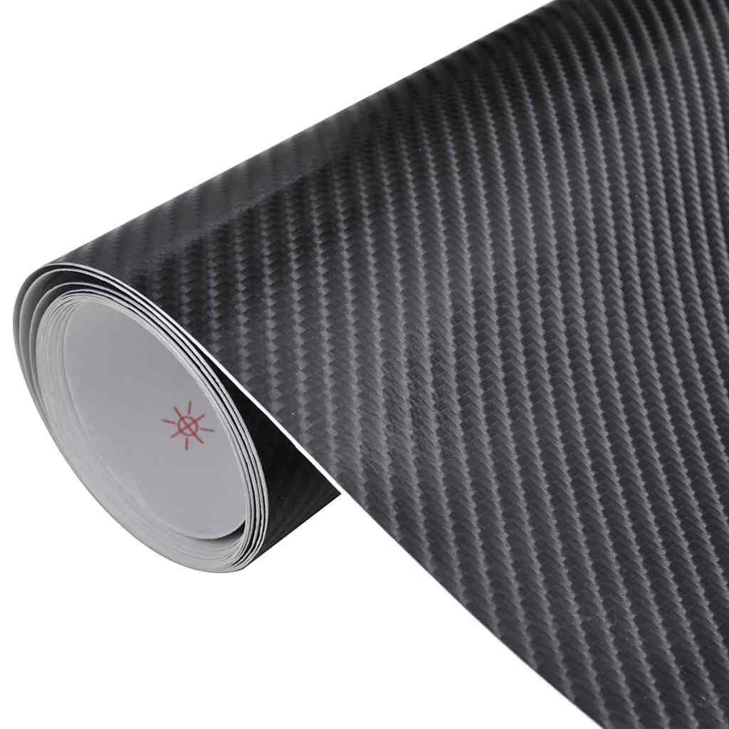 Car film 4D black 100x150 cm