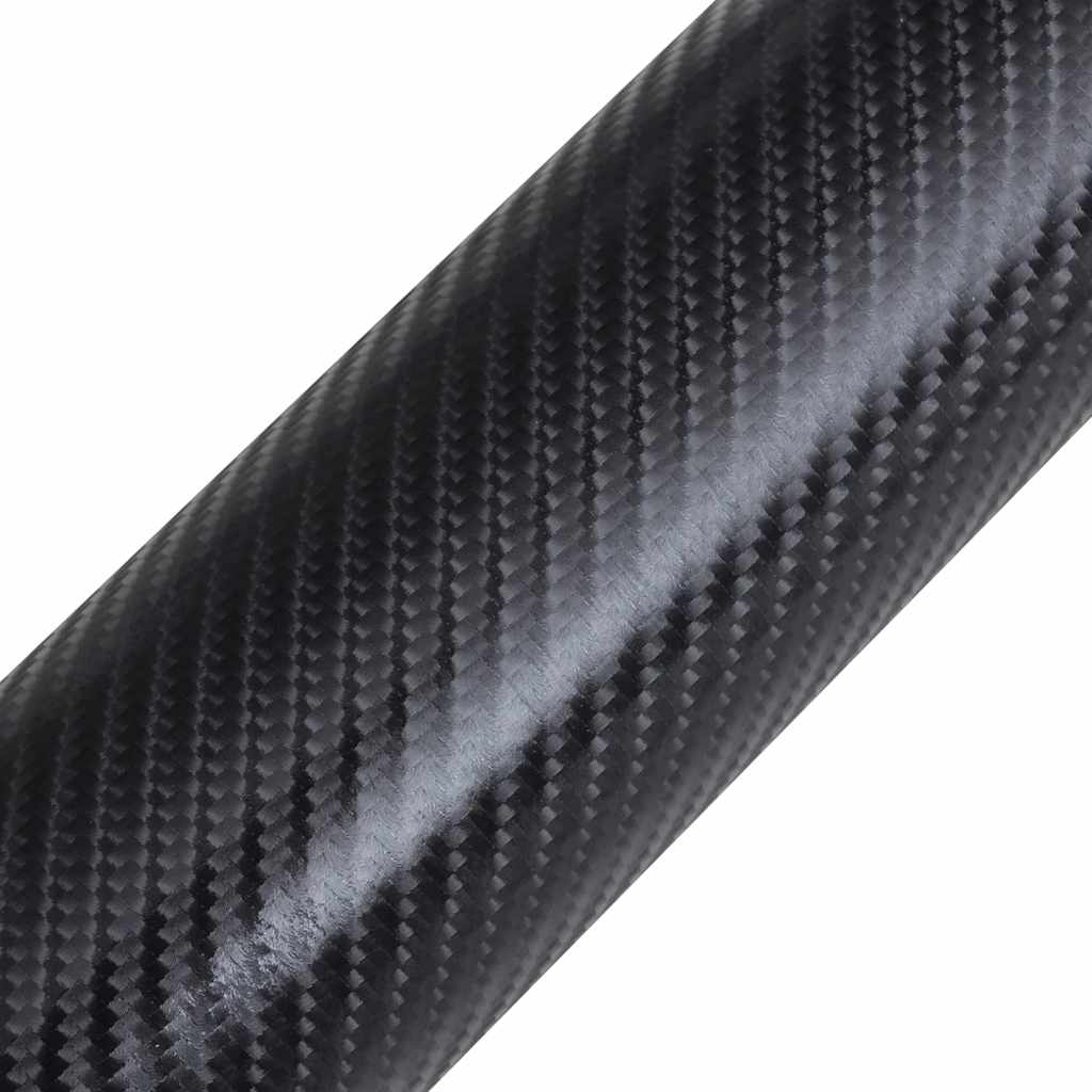 Car films 2 pieces 4D black 100x150 cm + 50x150 cm