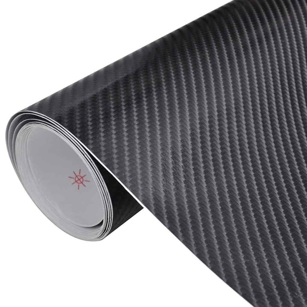 Car films 2 pieces 4D black 100x150 cm