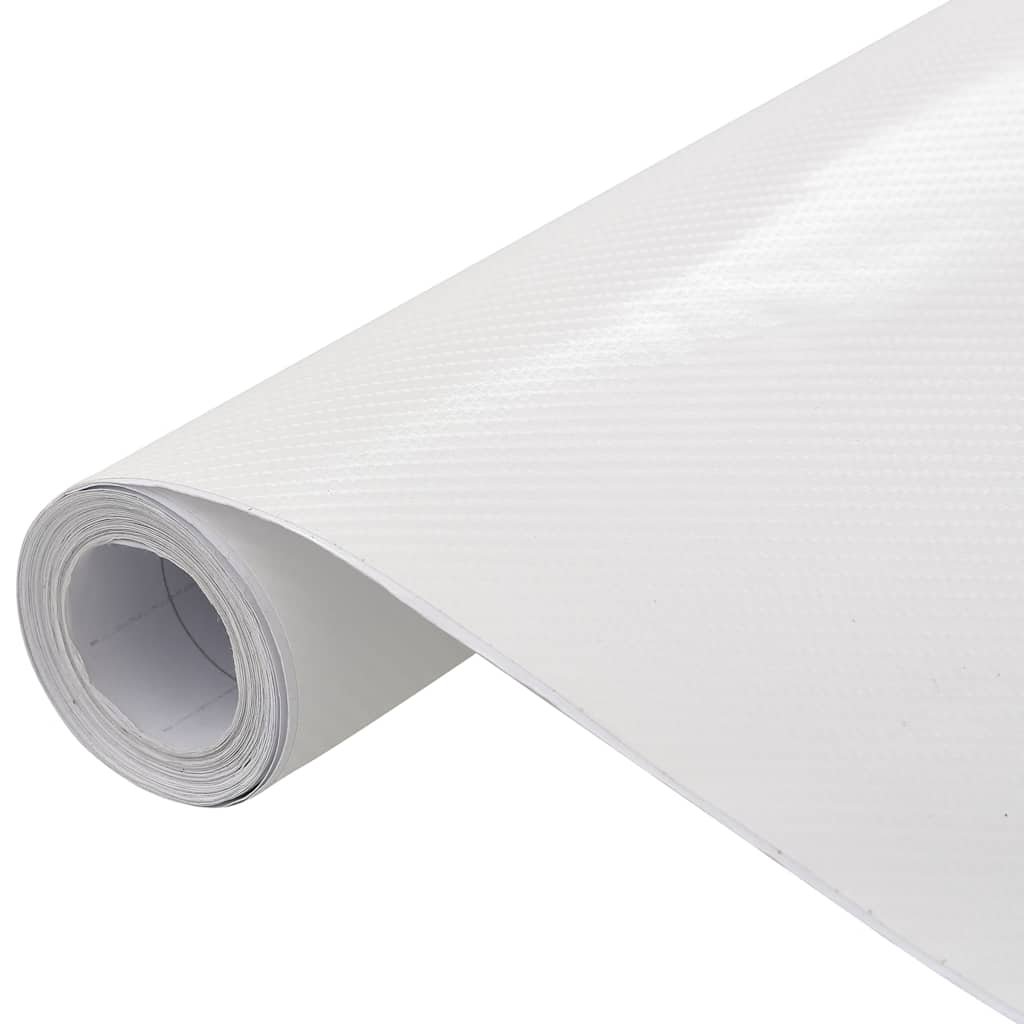 Car films 2 pieces 4D white 100x150 cm + 50x150 cm