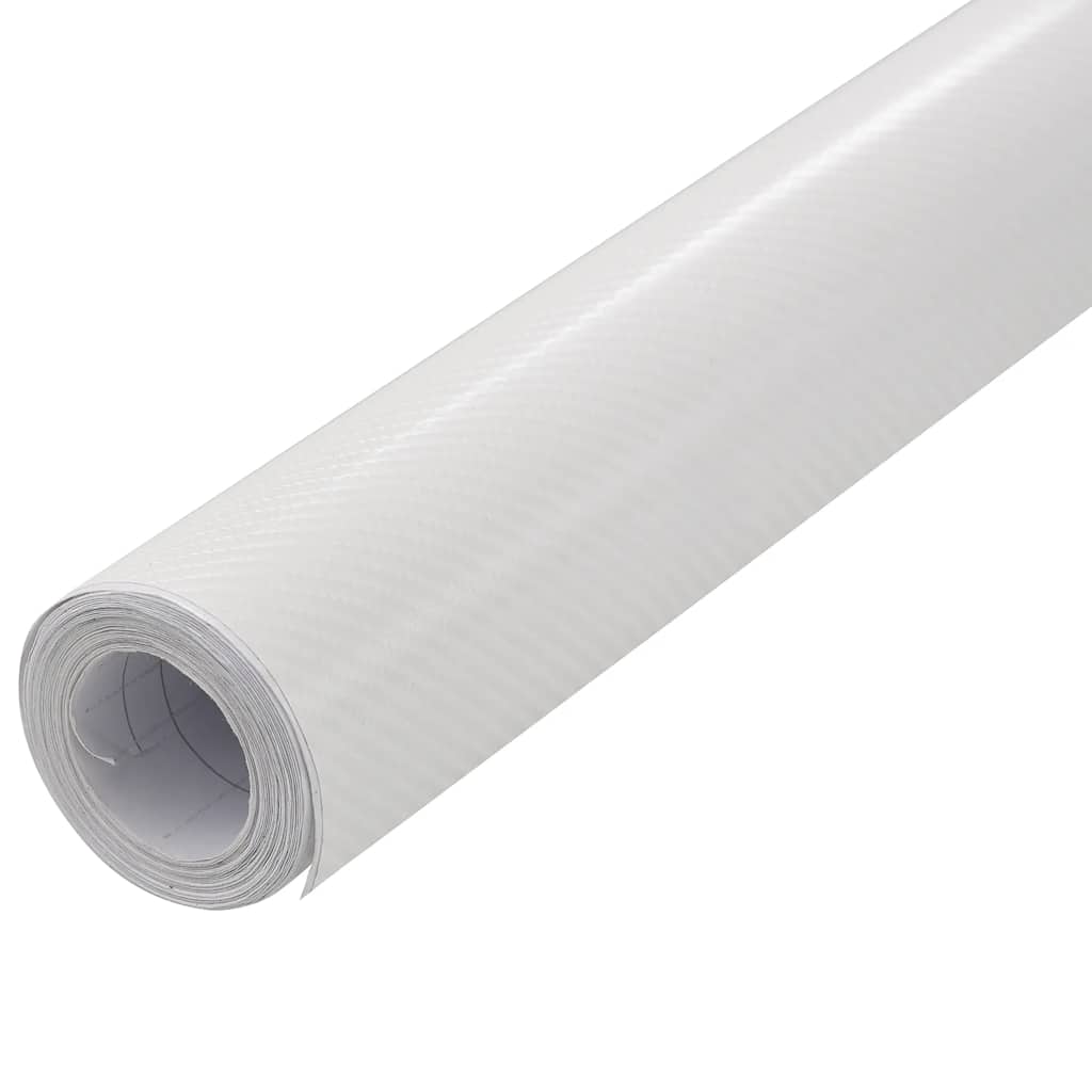 Car films 2 pieces 4D white 100x150 cm + 50x150 cm
