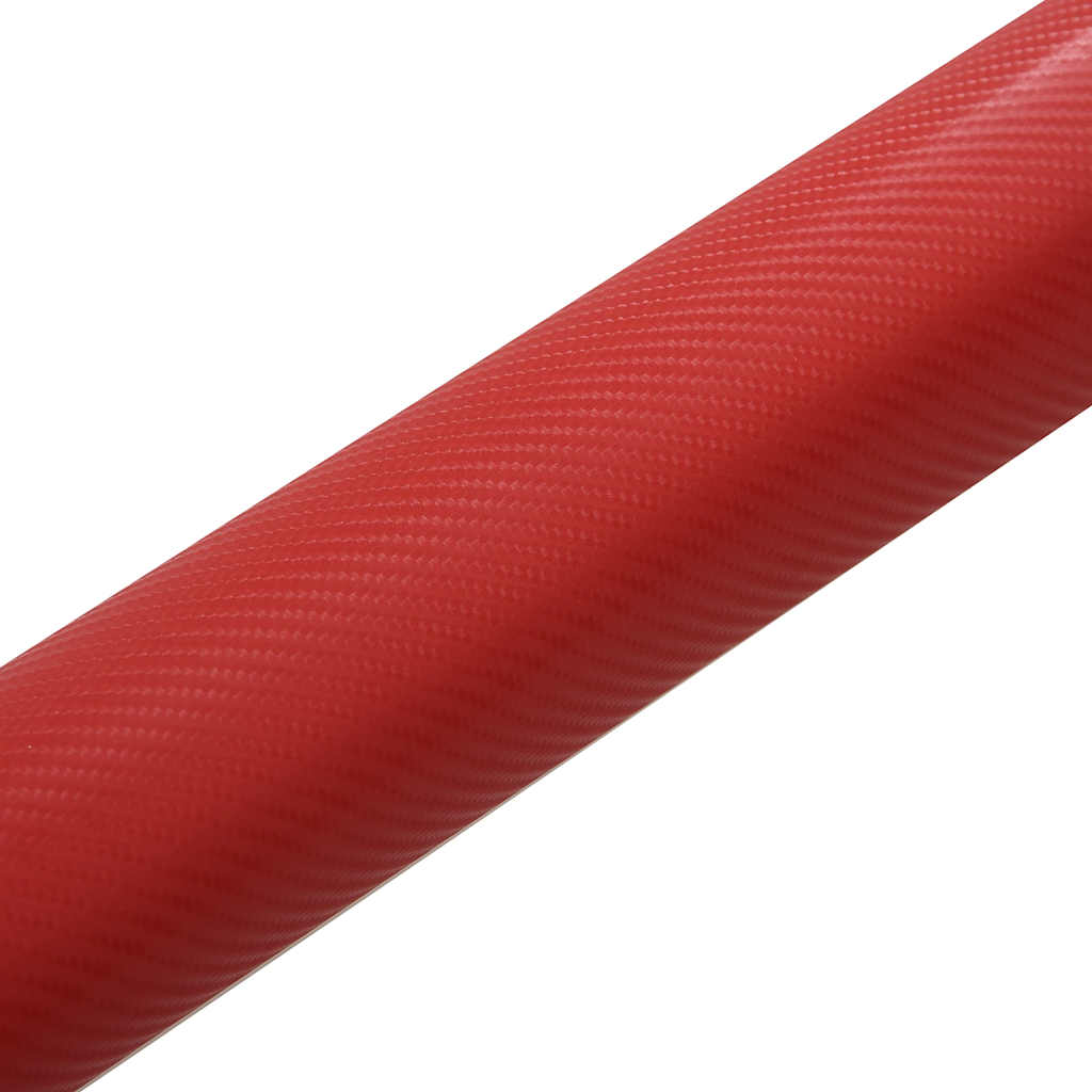 Car films 2 pieces 4D red 100x150 cm + 50x150 cm