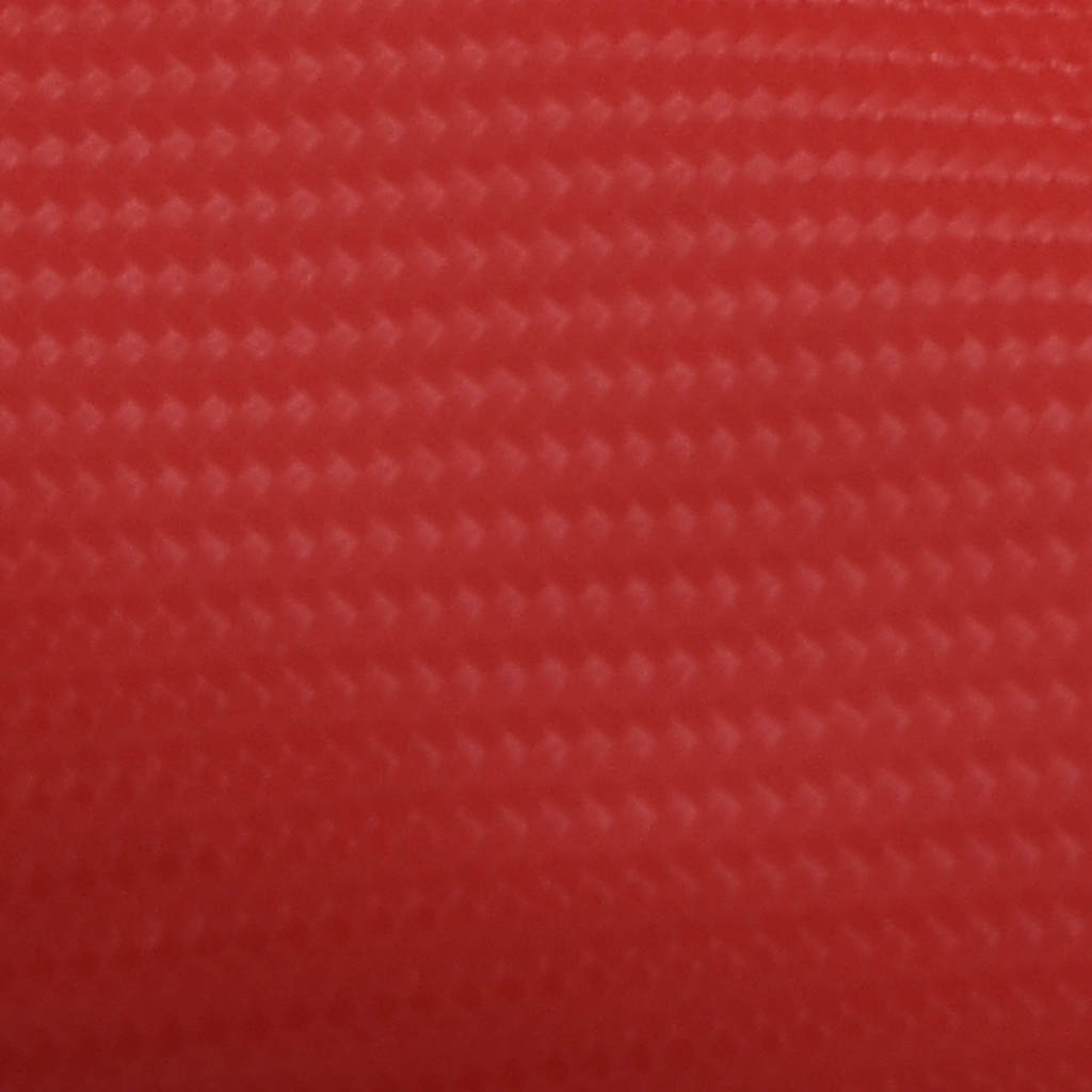 Car films 2 pieces 4D red 100x150 cm + 50x150 cm