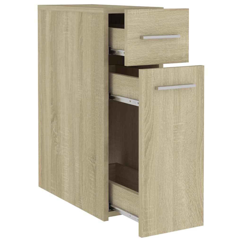 Apothecary Cabinet Sonoma Oak 20x45.5x60 cm Wood Material