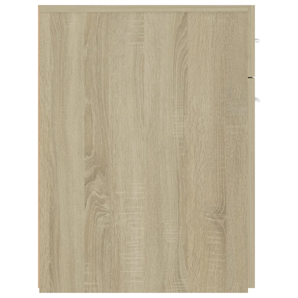 Apothecary Cabinet Sonoma Oak 20x45.5x60 cm Wood Material