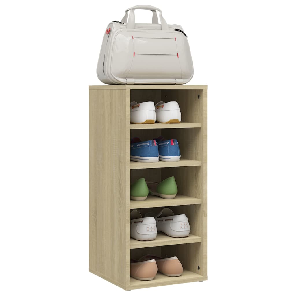 Shoe cabinets 2 pcs. Sonoma oak 31.5x35x70 cm wood material