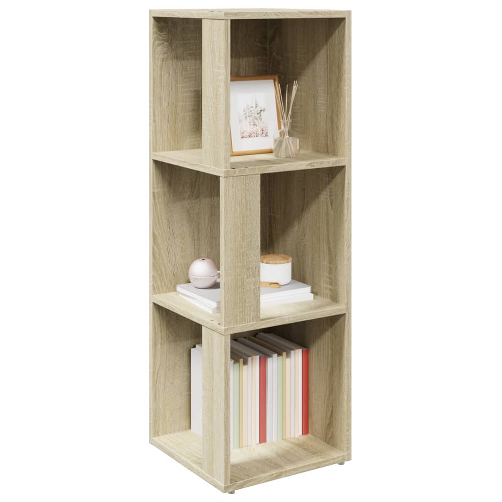 Corner shelf Sonoma oak 33x33x100 cm wood material