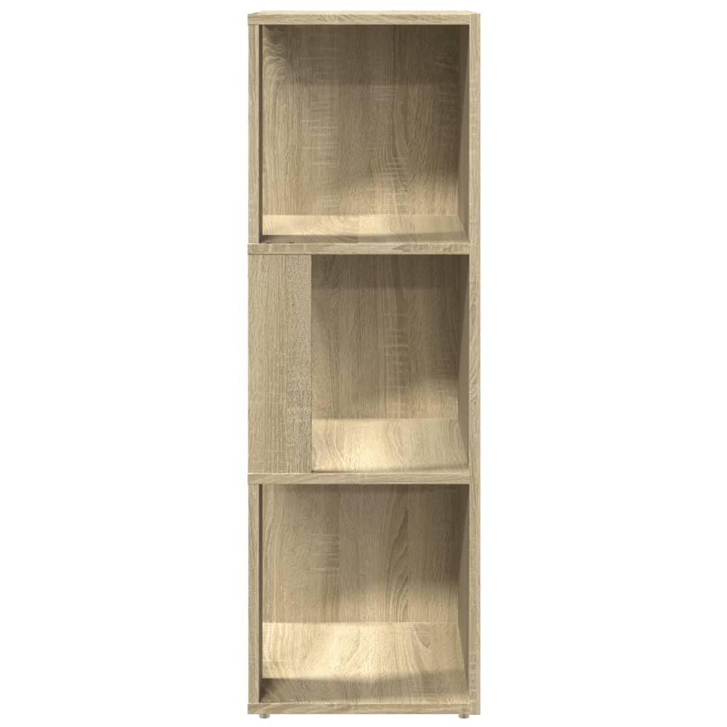 Corner shelf Sonoma oak 33x33x100 cm wood material
