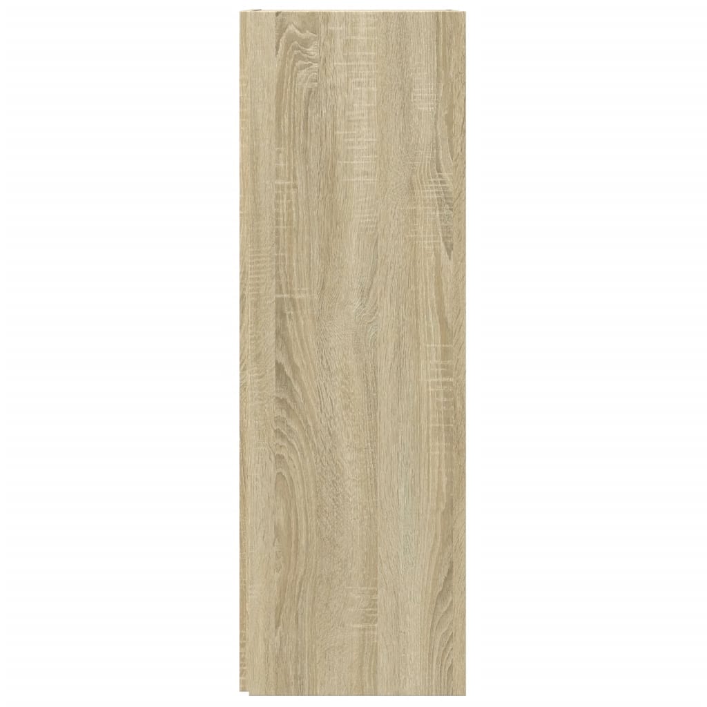 Corner shelf Sonoma oak 33x33x100 cm wood material