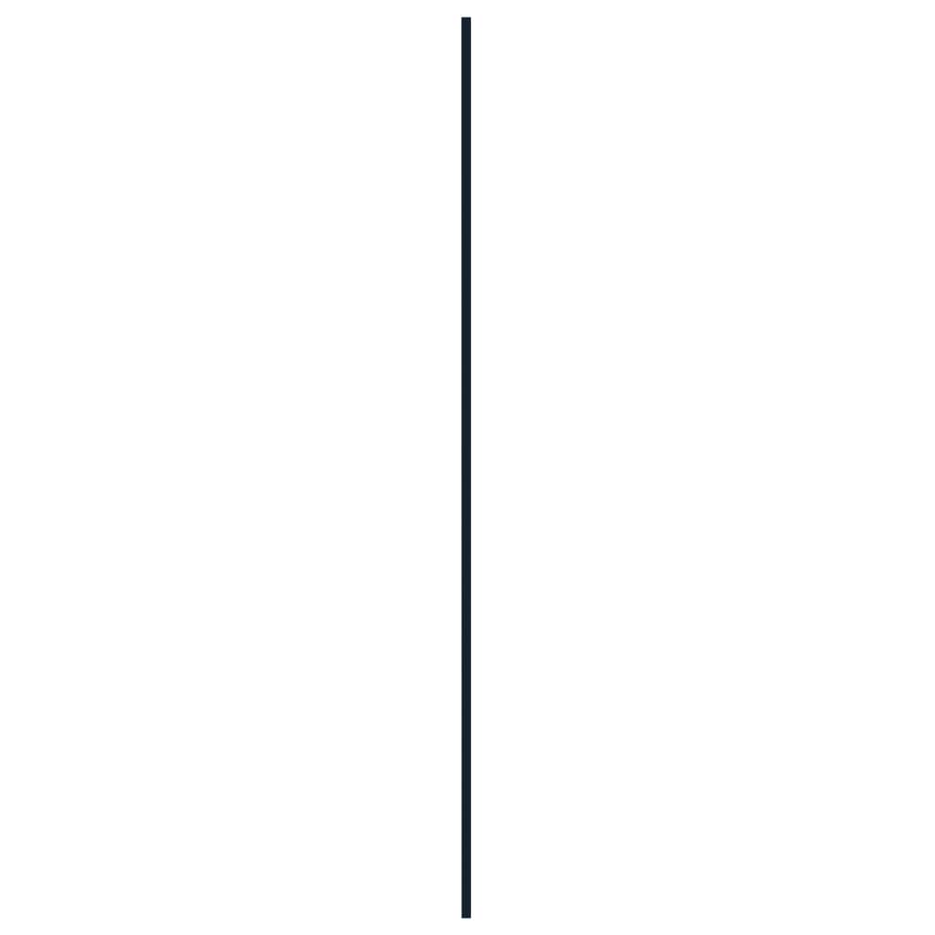 Dachpaneele 12 Stk. Verzinkter Stahl Anthrazit 100x45 cm