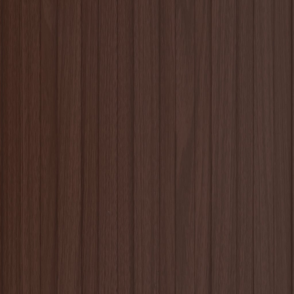 Dachpaneele 36 Stk. Verzinkter Stahl Braun 100x45 cm