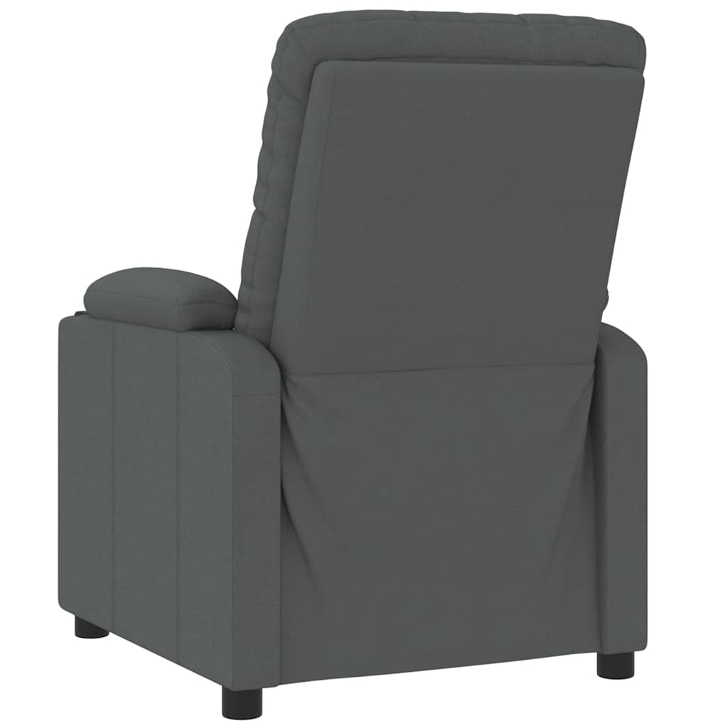 Relaxsessel Dunkelgrau Stoff
