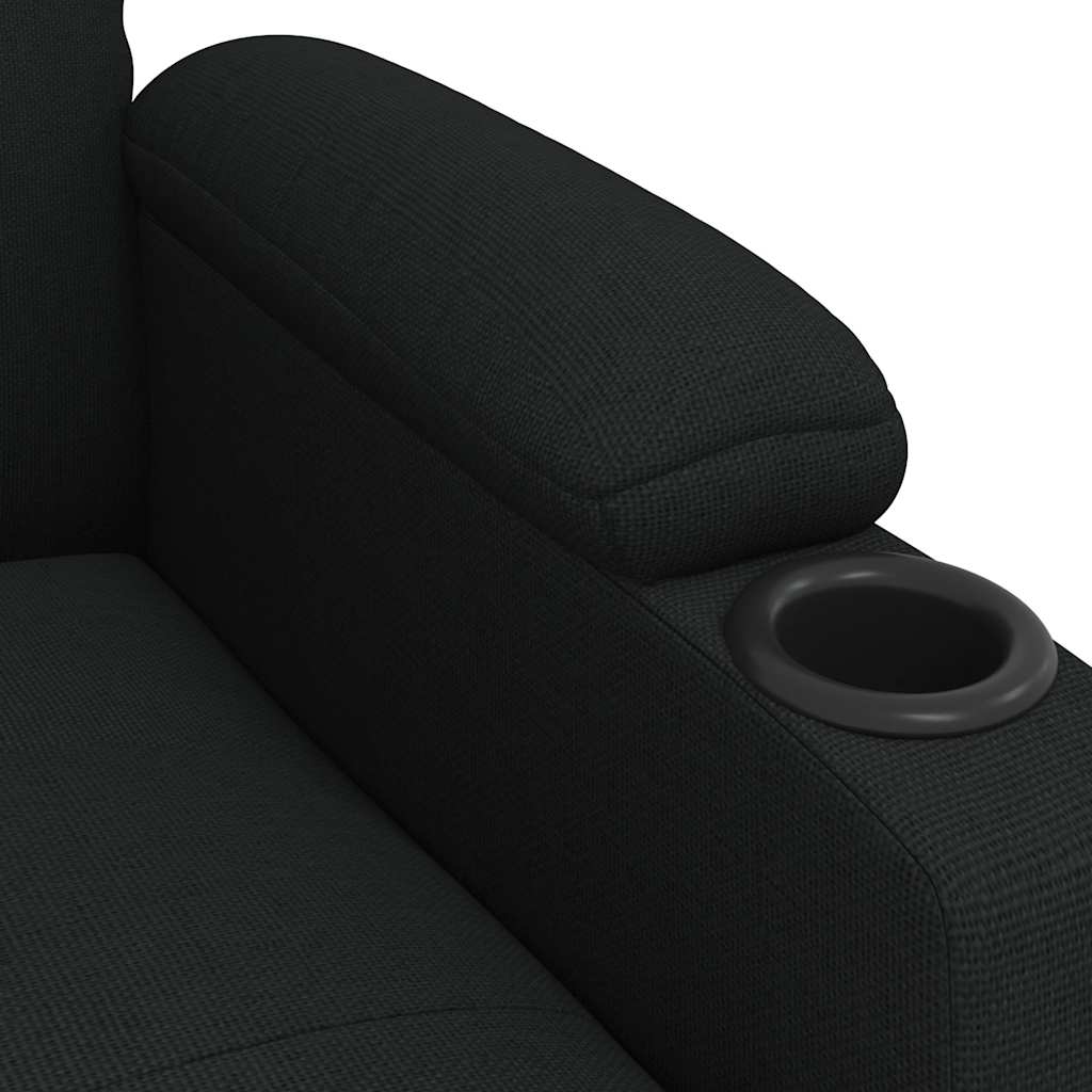 Relaxsessel Schwarz Stoff