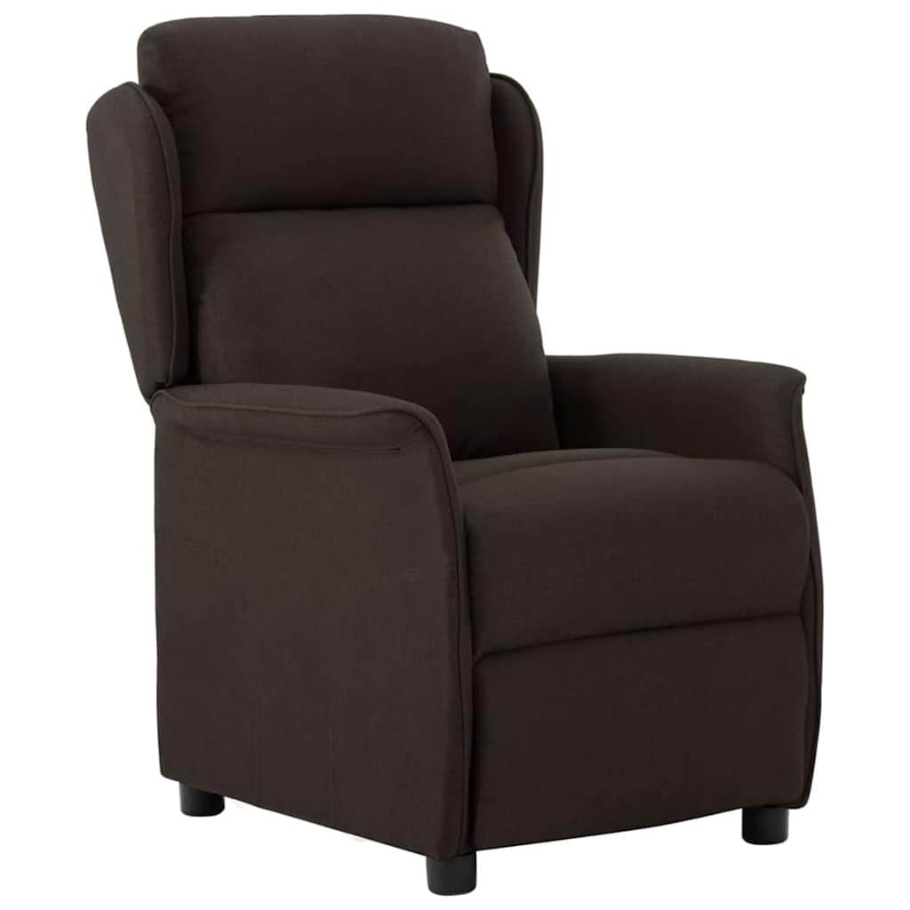 Relaxsessel Dunkelbraun 67.5 x 93.5 x 101.5 cm Stoff