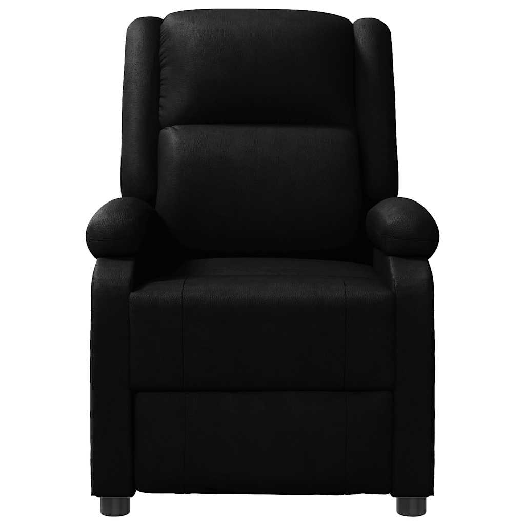 Relaxsessel Schwarz Kunstleder