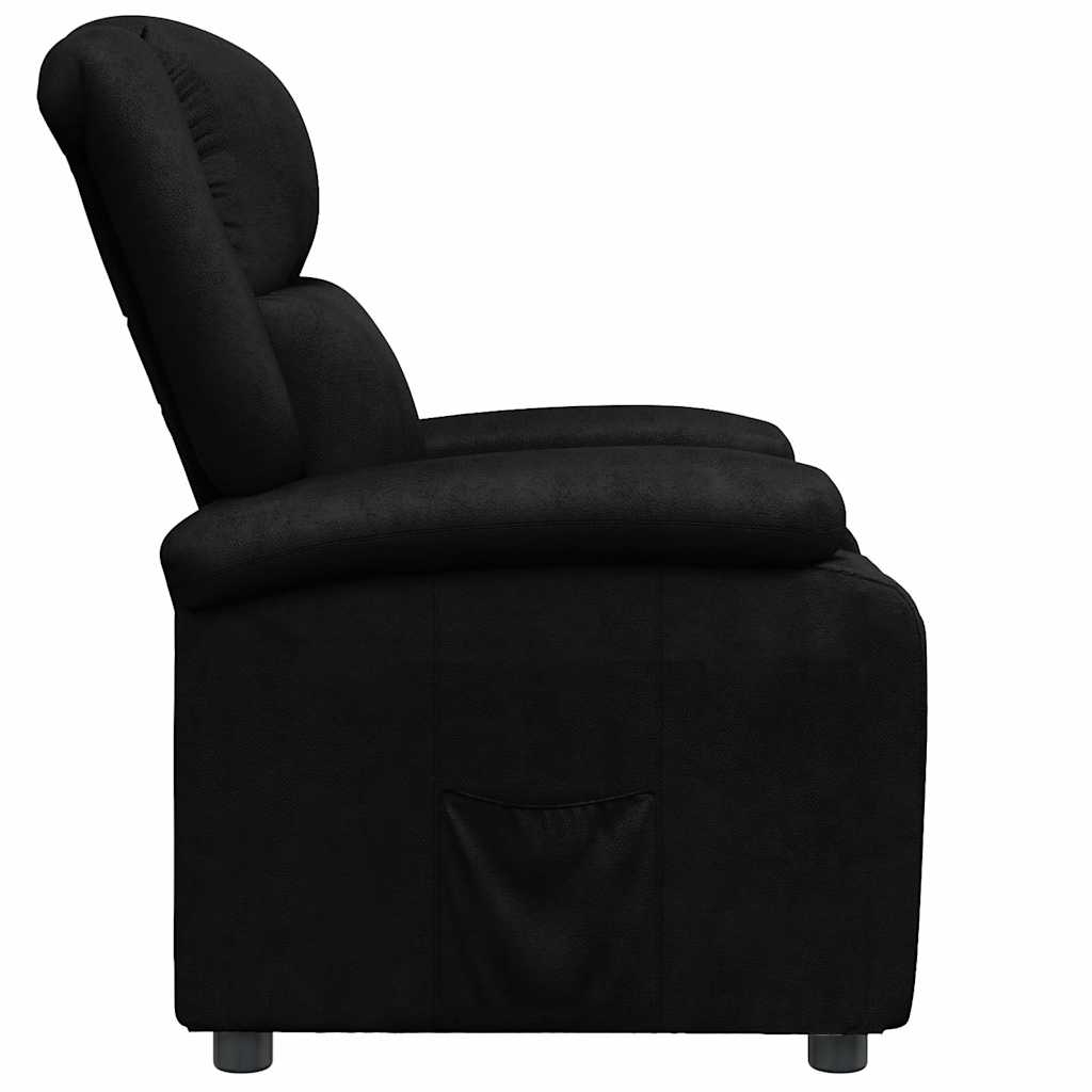 Relaxsessel Schwarz Kunstleder