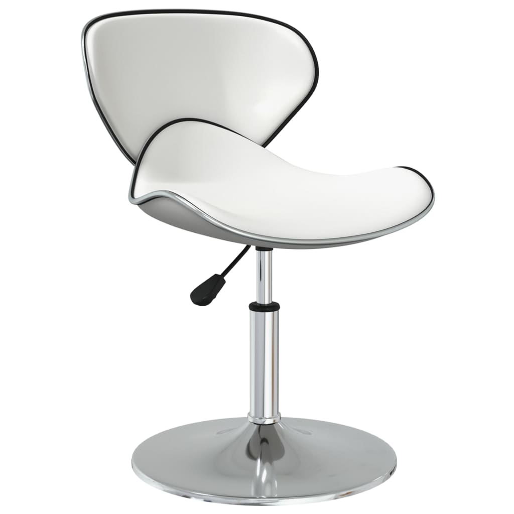 Dining Chairs 4 pcs. White Faux Leather