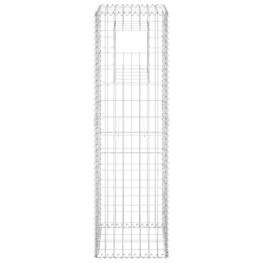 Gabionensäule 40x40x140 cm Eisen