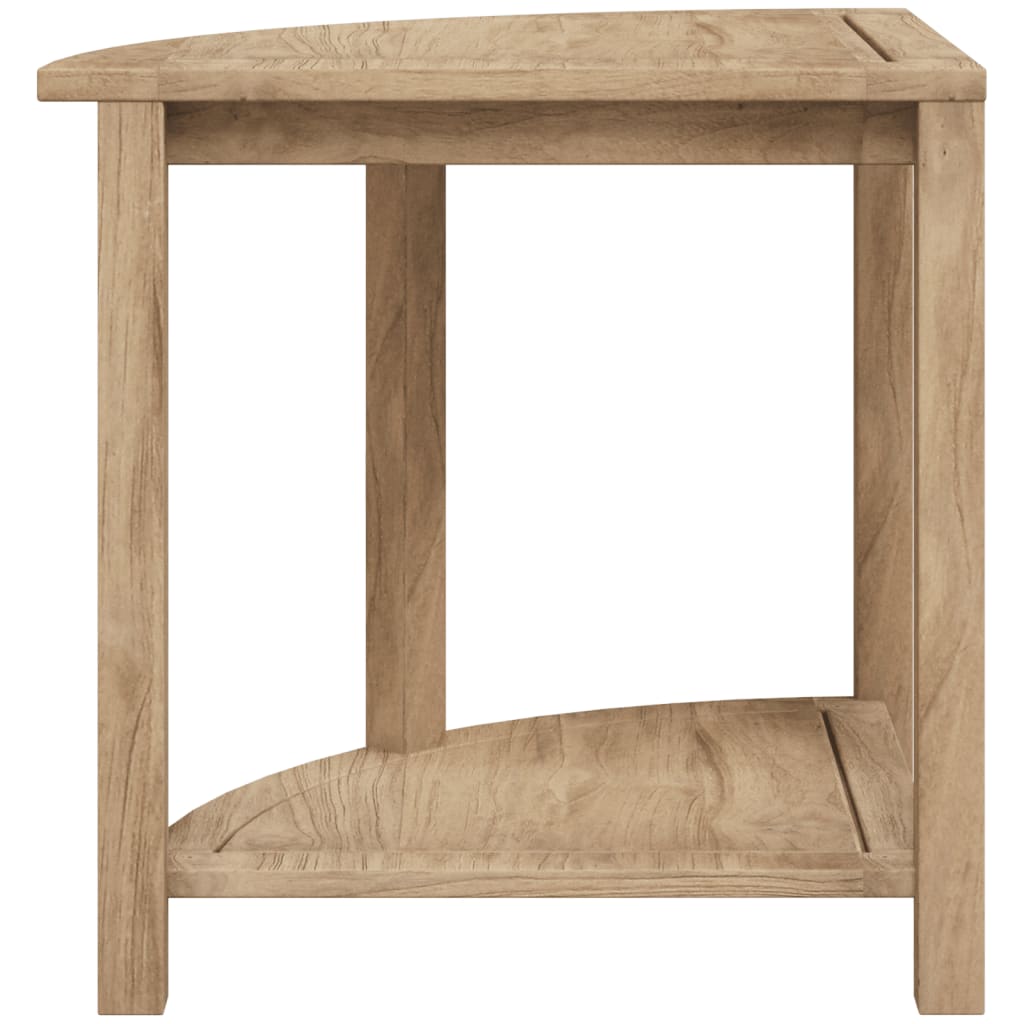 Bathroom side table 45x45x45 cm solid teak wood