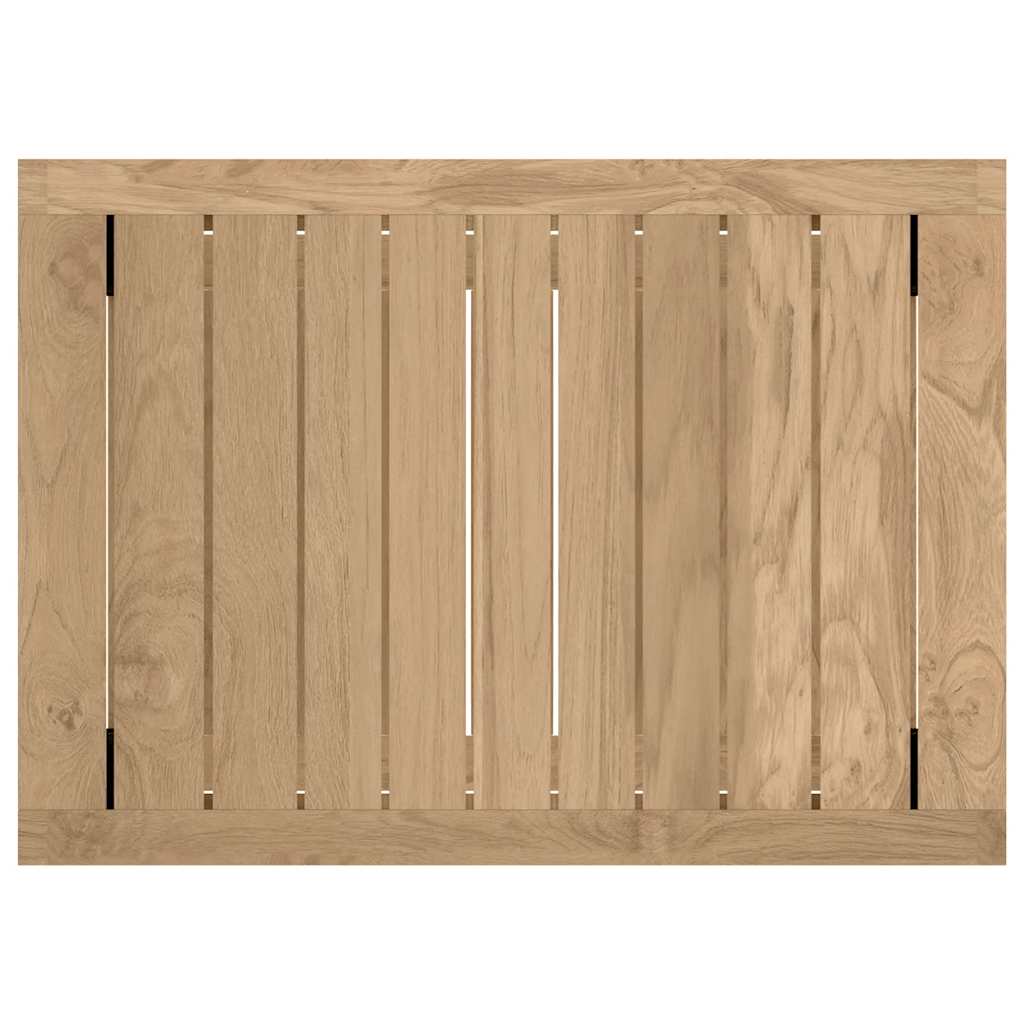 Badezimmer-Beistelltisch 50x35x45 cm Massivholz Teak