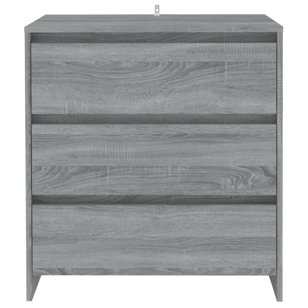 Sideboard Grau Sonoma 70x41x75 cm Holzwerkstoff