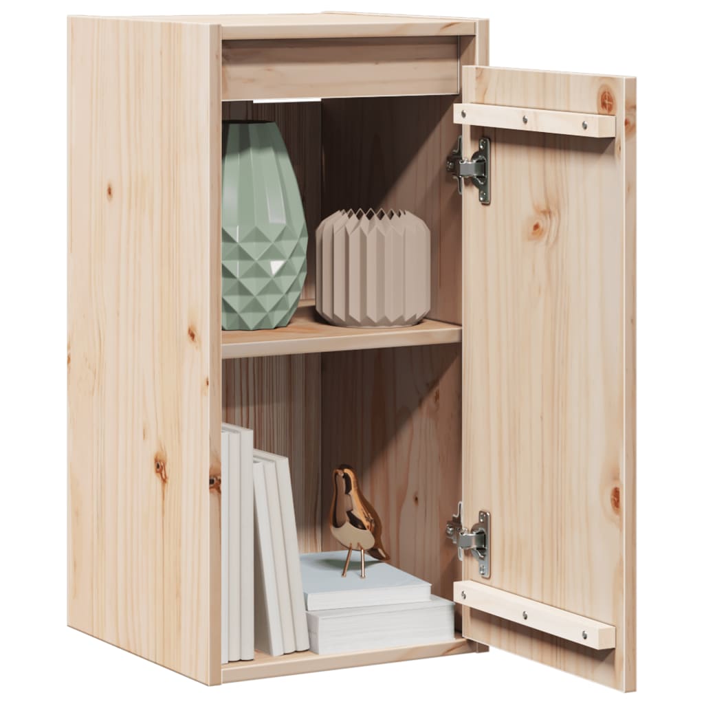 Wall cabinets 2 pcs. 30x30x60 cm solid pine