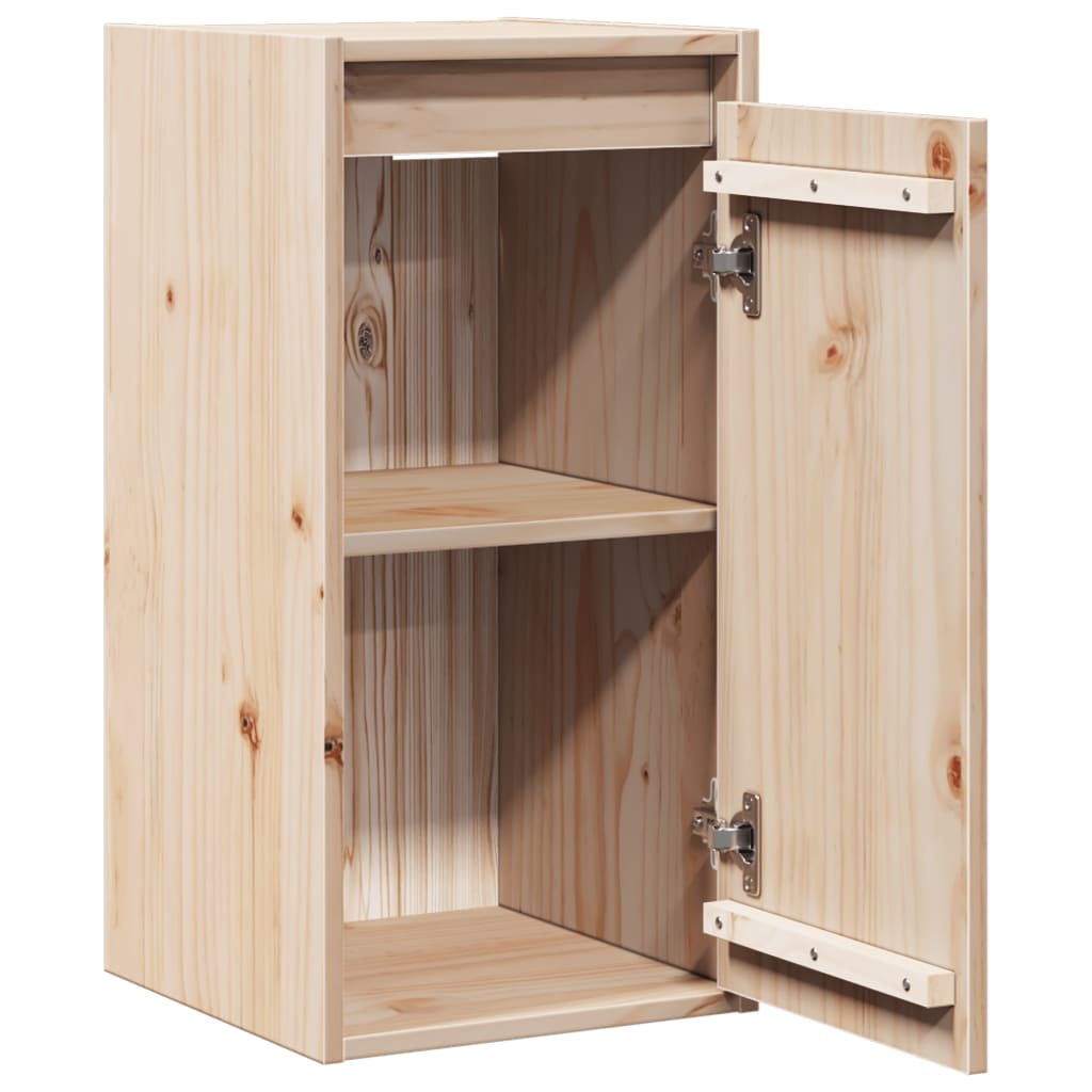 Wall cabinets 2 pcs. 30x30x60 cm solid pine