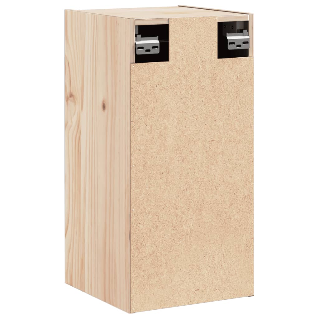 Wall cabinets 2 pcs. 30x30x60 cm solid pine