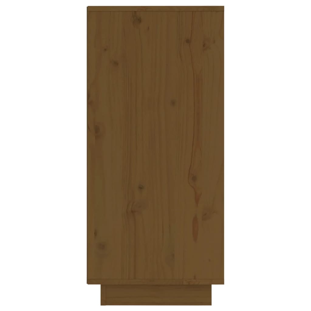 Sideboard Honigbraun 31,5x34x75 cm Massivholz Kiefer