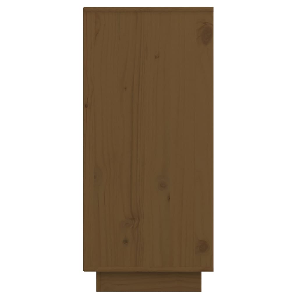 Sideboard Honigbraun 60x34x75 cm Massivholz Kiefer