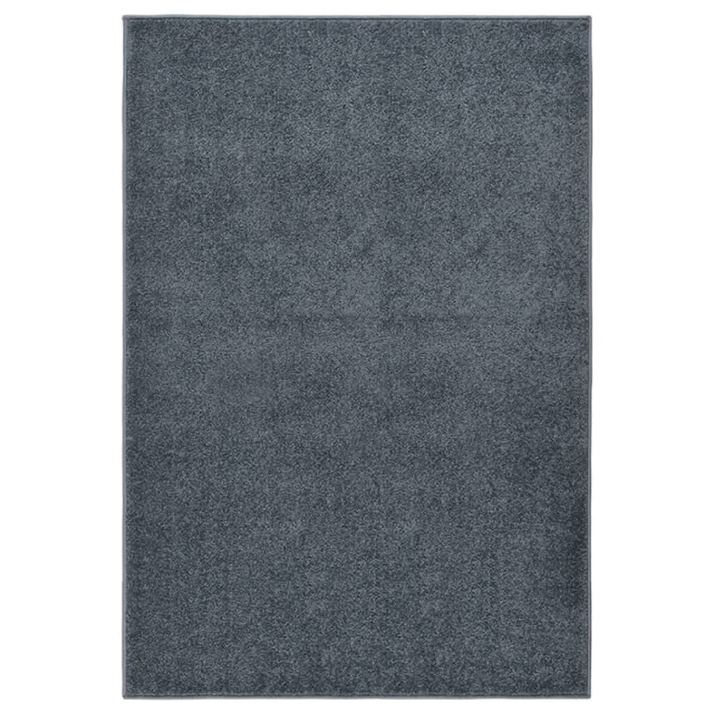 Short pile carpet 160x230 cm anthracite