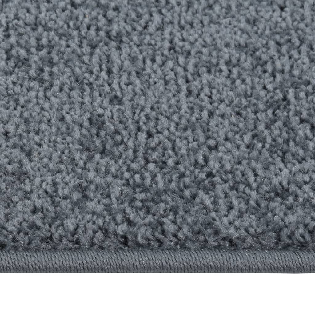 Short pile carpet 160x230 cm anthracite