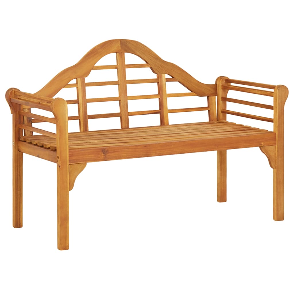 Garden bench 125 cm solid acacia wood