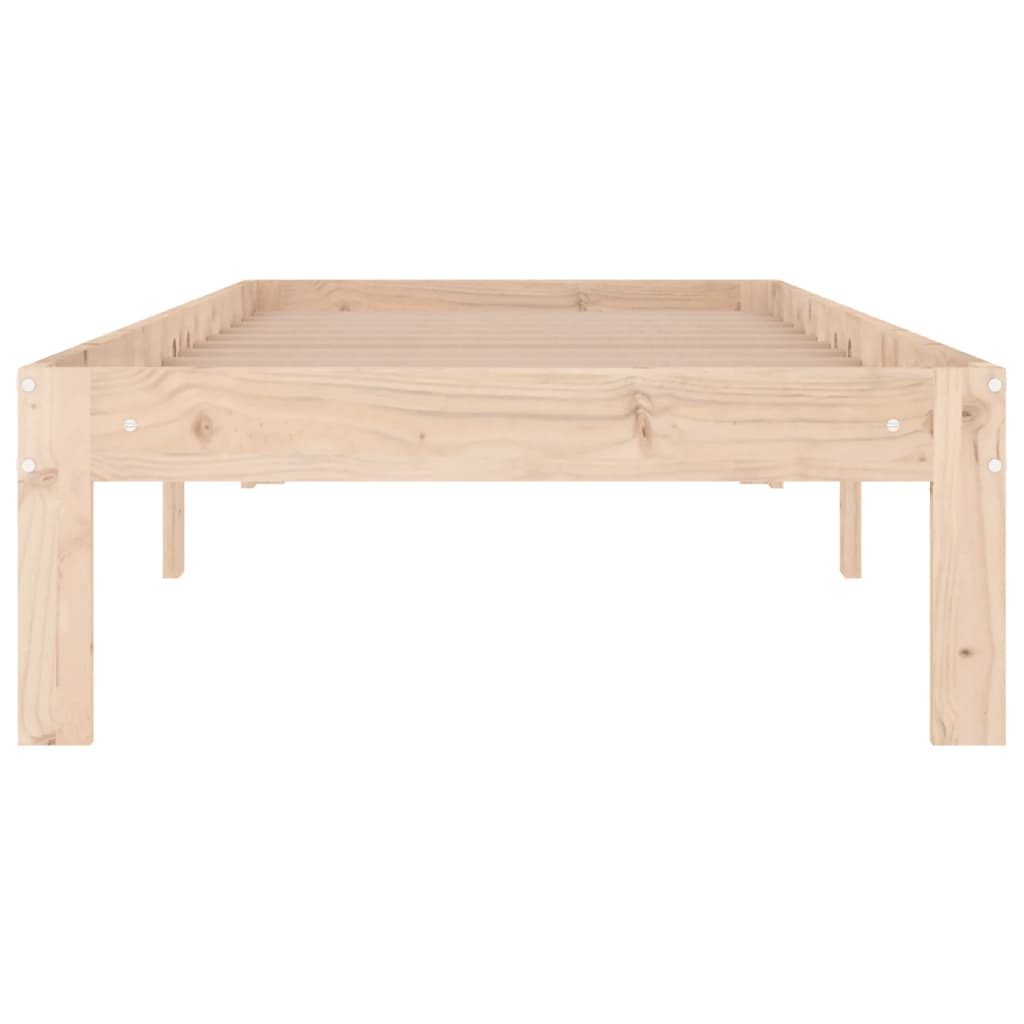 Massivholzbett 75x190 cm
