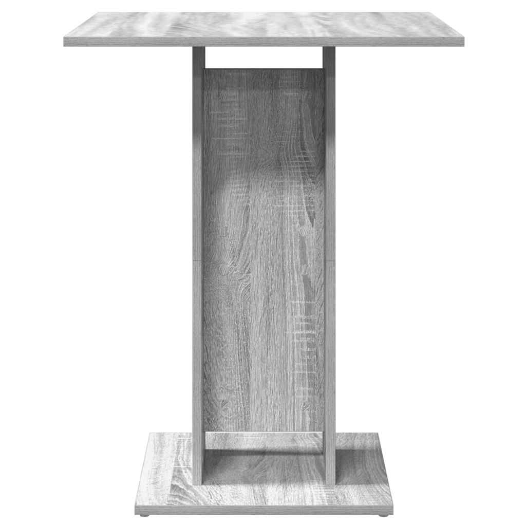 Bistrotisch Grau Sonoma 60x60x75 cm Holzwerkstoff