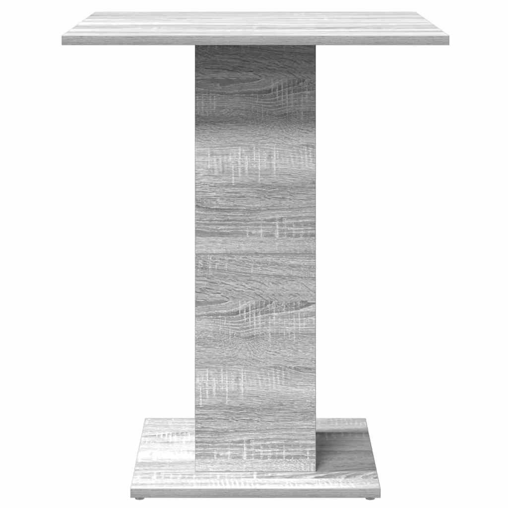 Bistrotisch Grau Sonoma 60x60x75 cm Holzwerkstoff
