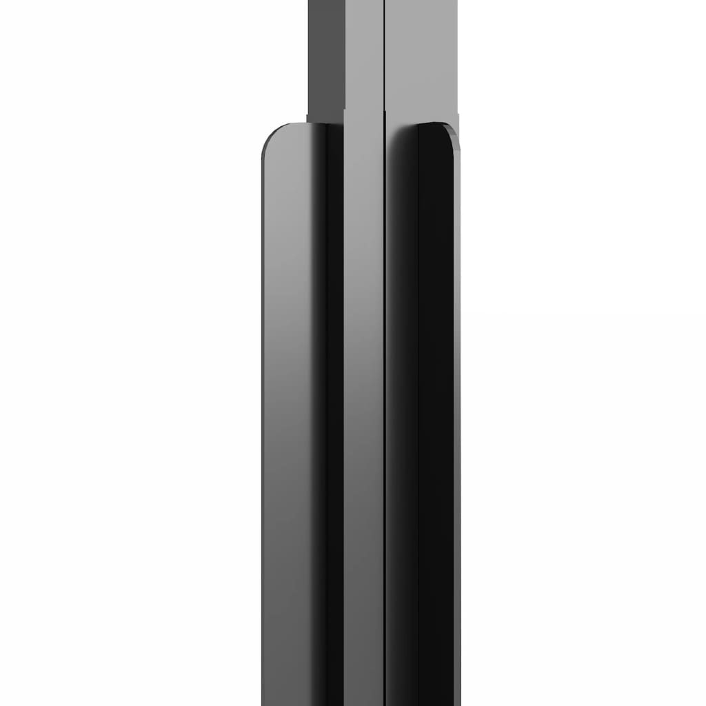 Shower cubicle semi-matt ESG 80x80x180 cm black