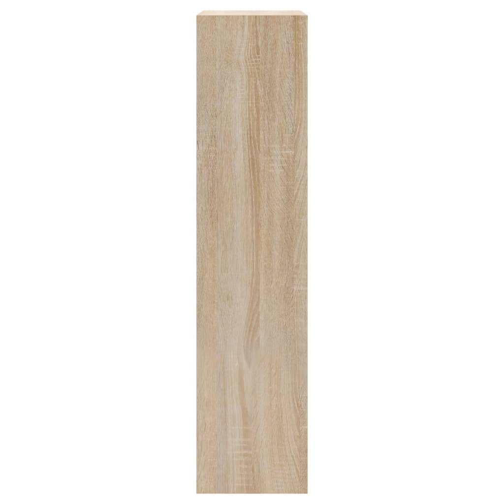 Shoe cabinet Sonoma oak 63x24x103 cm wood material