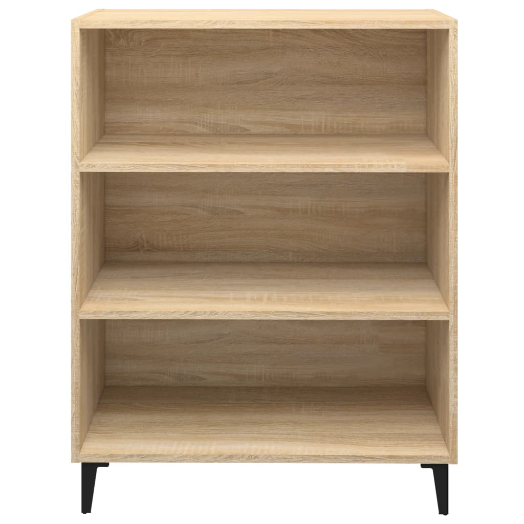 Sideboard Sonoma-Eiche 69,5x32,5x90 cm Holzwerkstoff