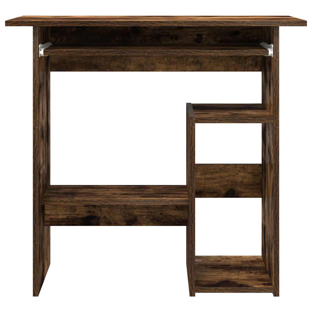 Schreibtisch Räuchereiche 80x45x74 cm Holzwerkstoff