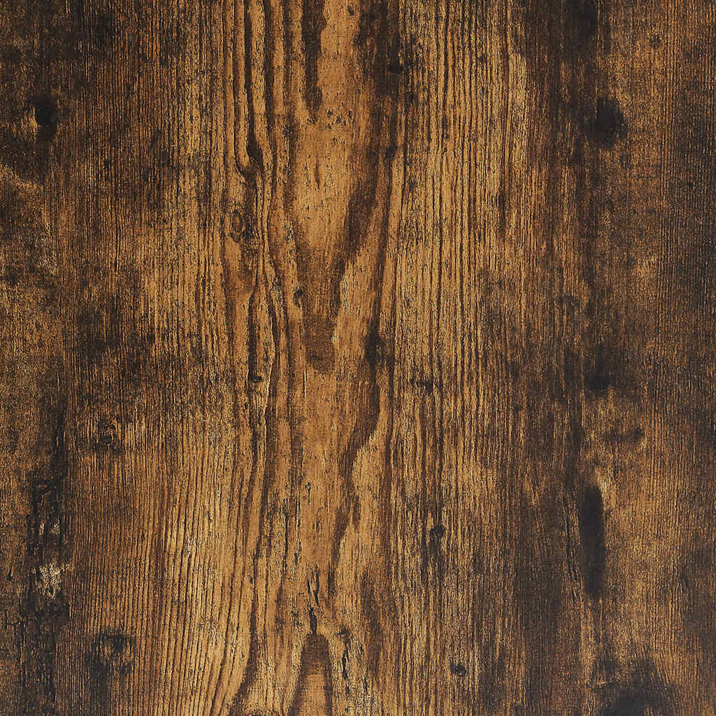 Desk Smoked Oak 90x45x76 cm Wood Material